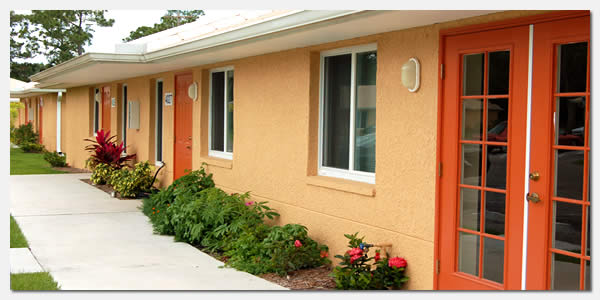 HUD Section 811 disabled housing and goverment grants community development at The Pines Apartments in Ft. Myers Florida.